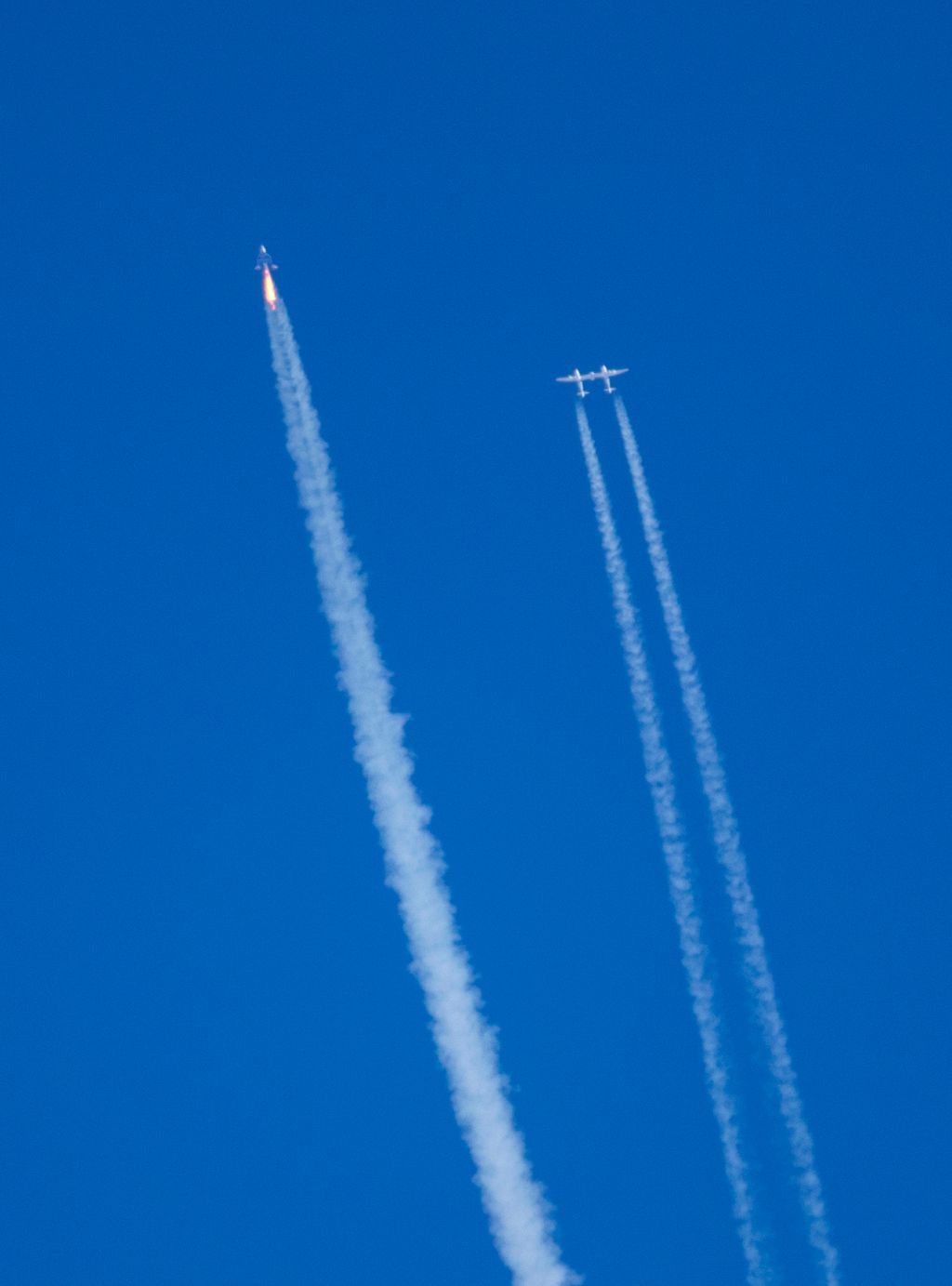Virgin Galactic Tourist Flight