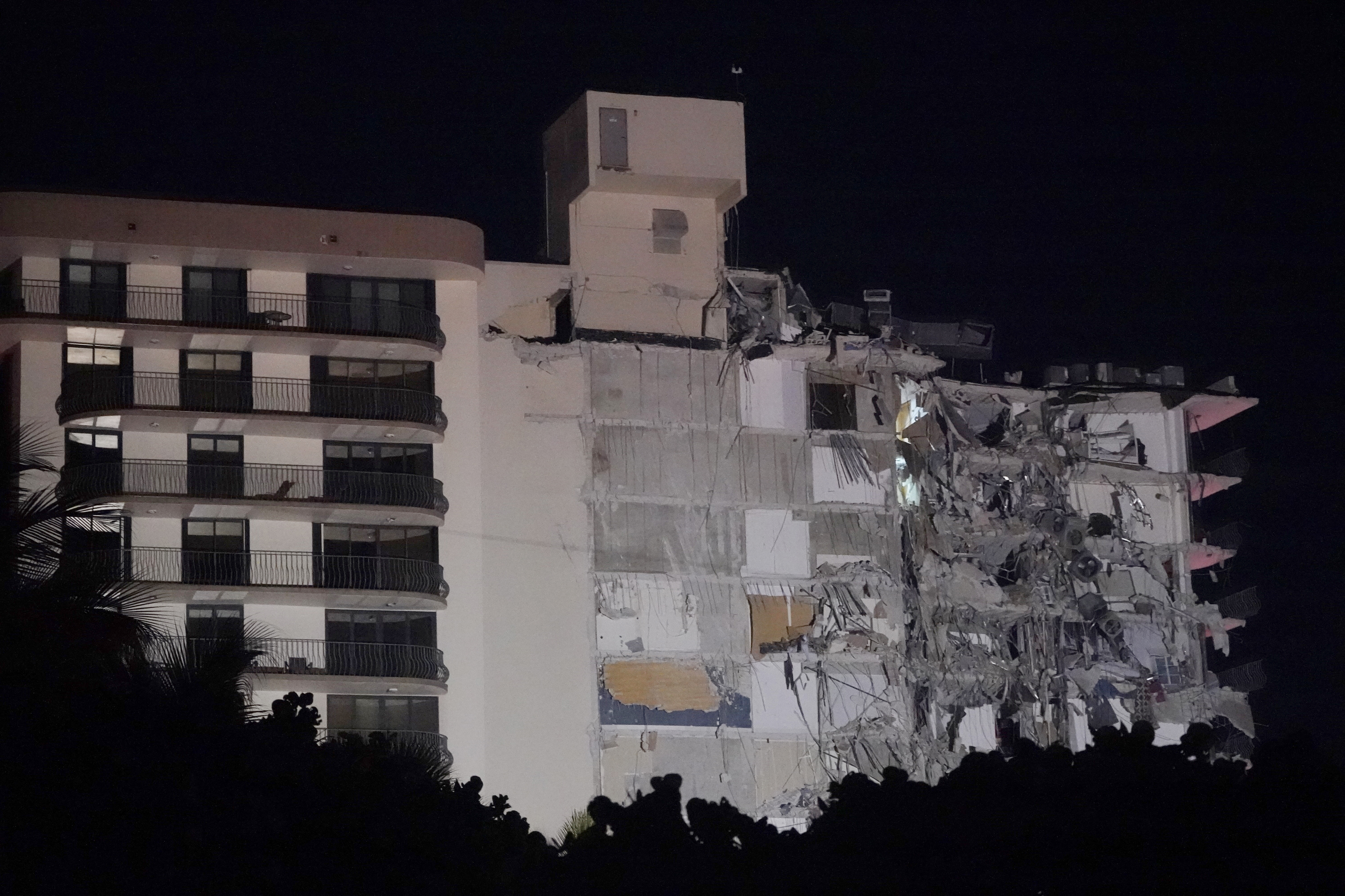 Photos: Condo building partially collapses in Surfside, Florida
