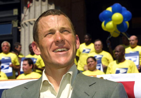 Lance Armstrong through the years