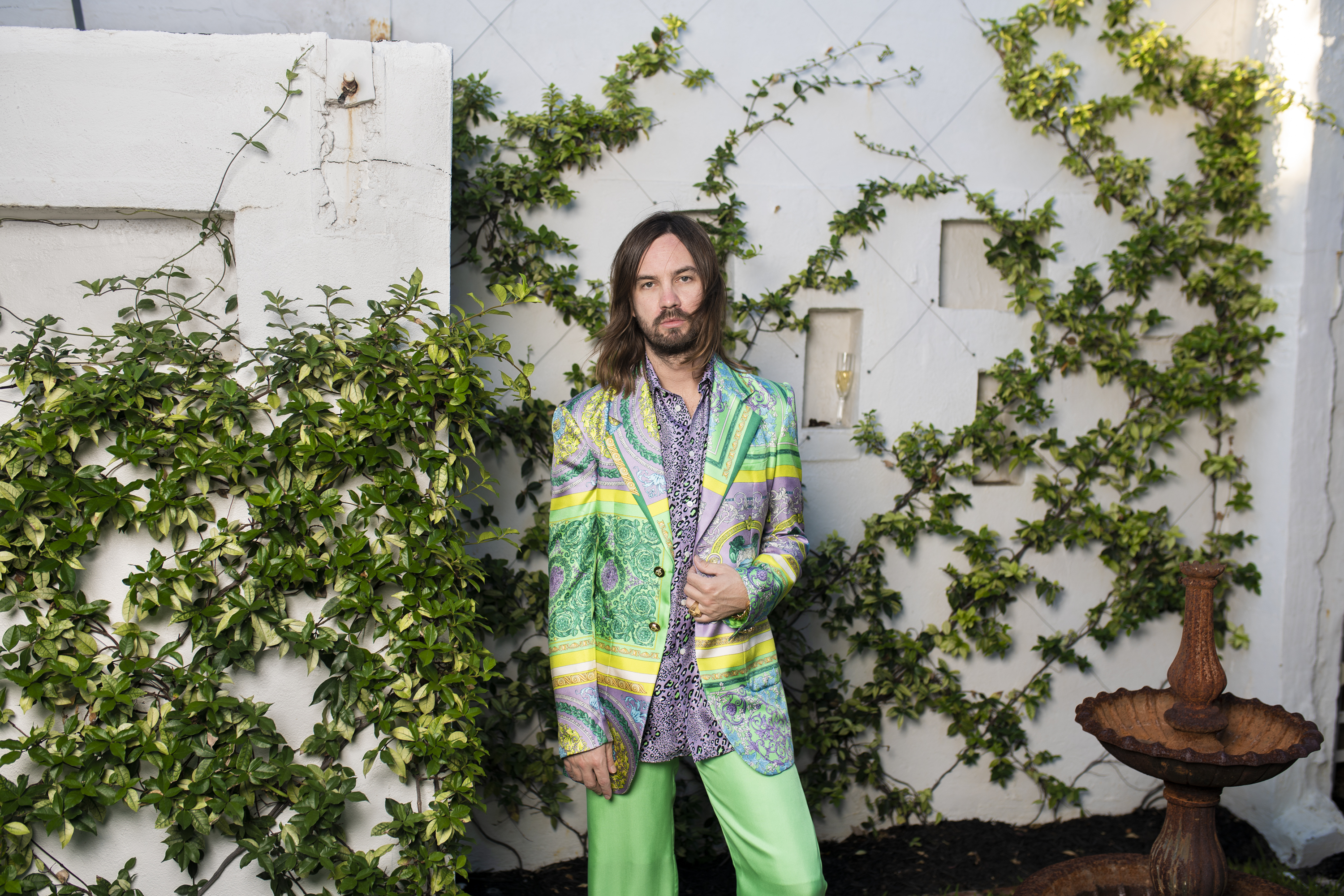 Kevin Parker prepares for the 2021 Grammy Awards