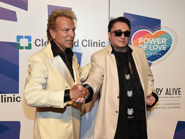 Siegfried & Roy through the years