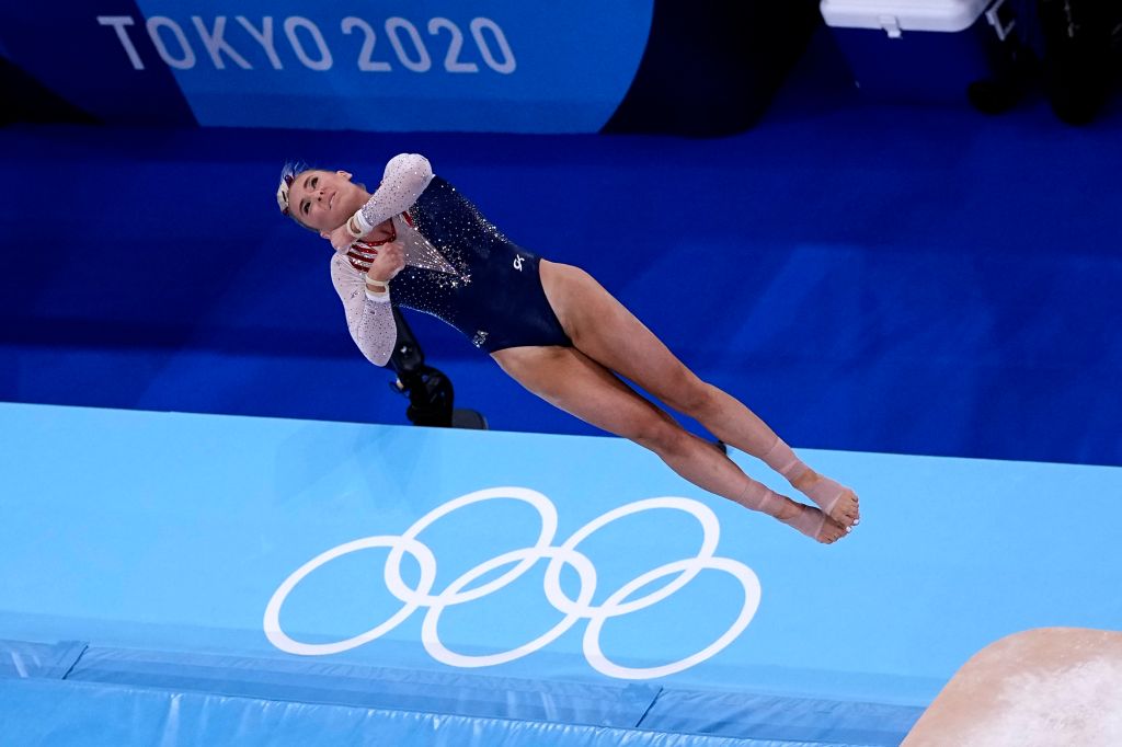 Photos: MyKayla Skinner wins silver after replacing Simone Biles in Olympic vault final