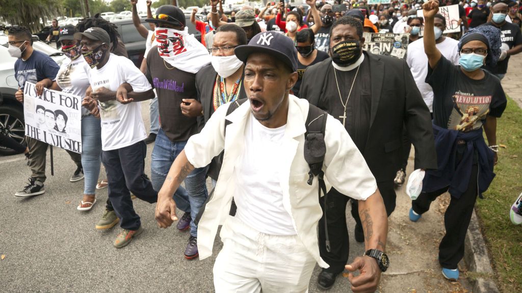 Brunswick, Ga., protest Arbery