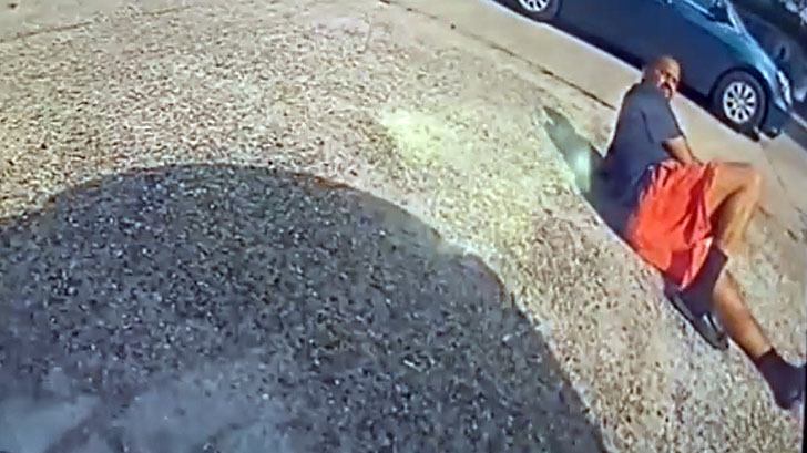 Man fakes Tesla accident: