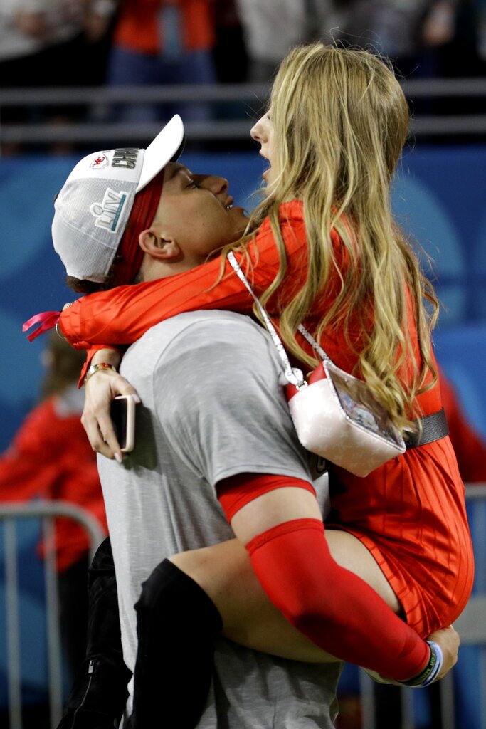 Patrick and Brittany Mahomes