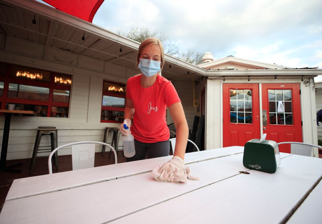 Louisville, Kentucky Restaurants Start To Open Up Again After Weeks Of Being Closed Amid Coronavirus Pandemic