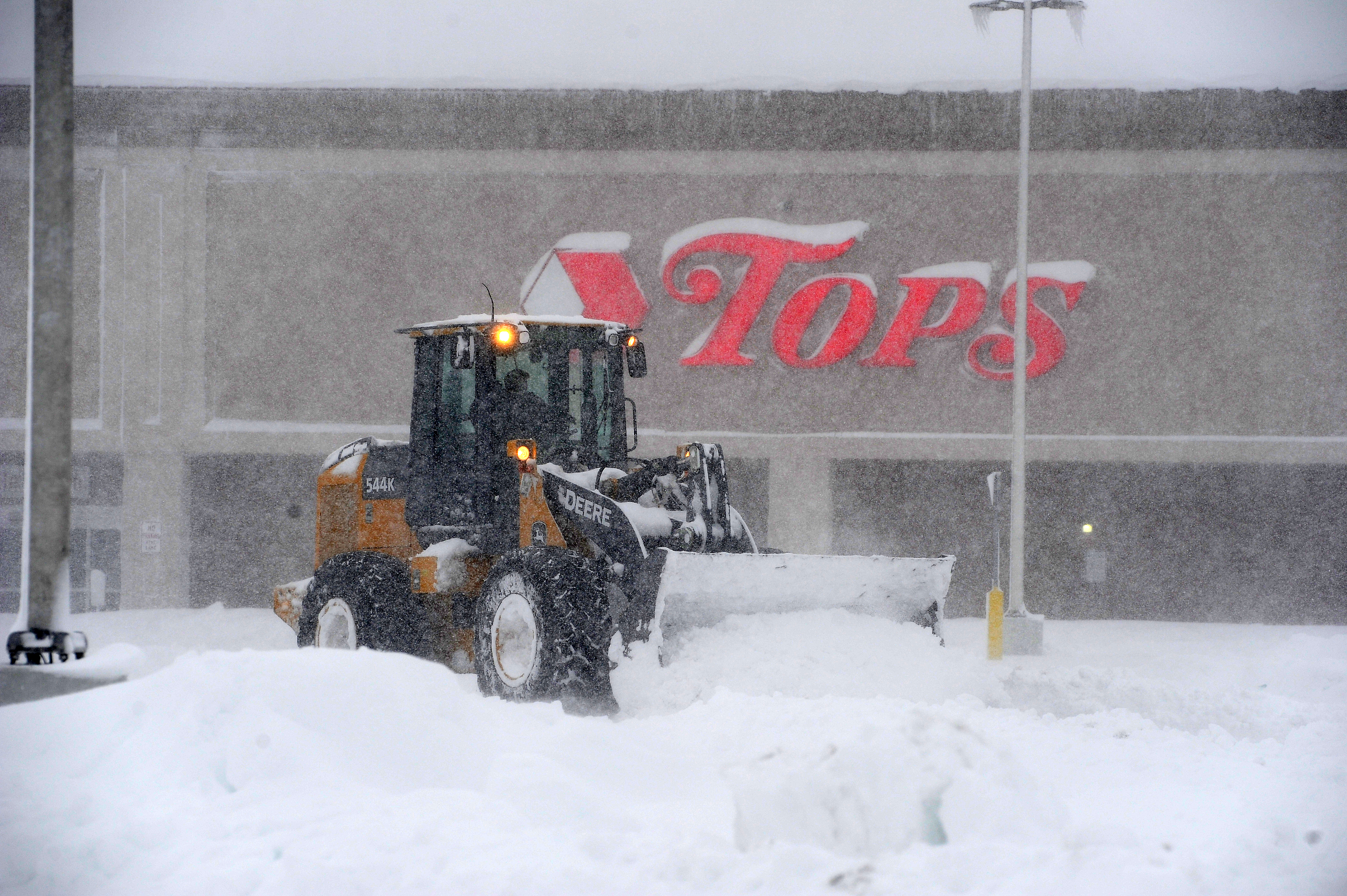 Intense Winter Storm Brings Multiple Feet Of Lake Effect Snow To Buffalo Area