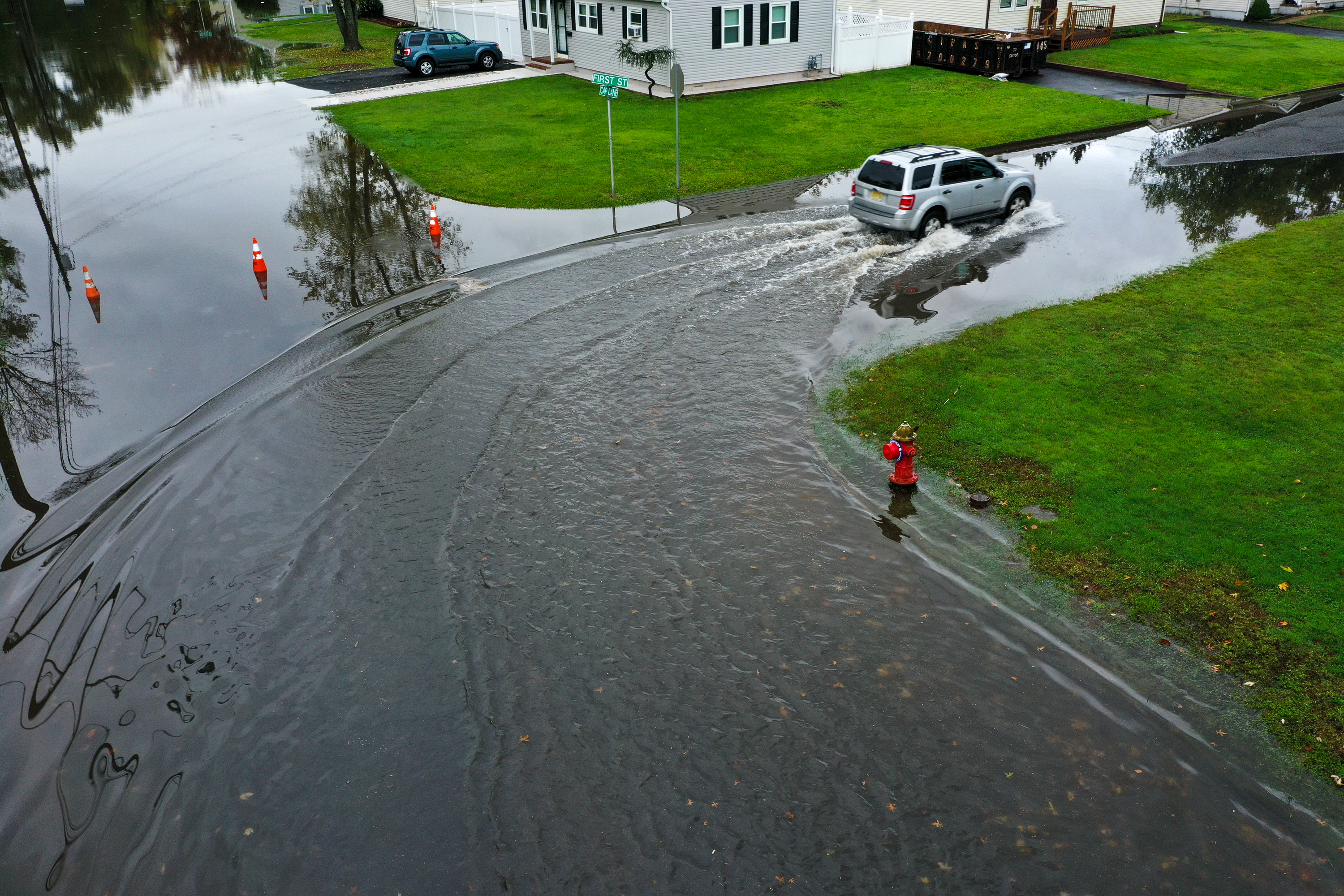 Photos: New England surveys damage in Nor'easter's aftermath