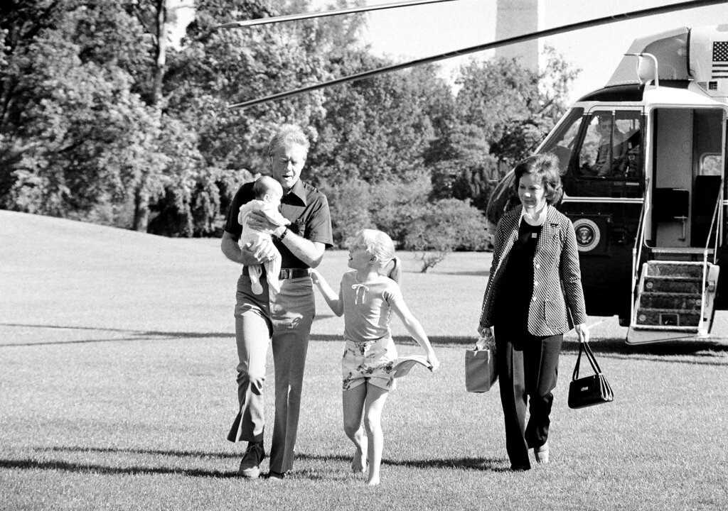 Jimmy Carter and his family