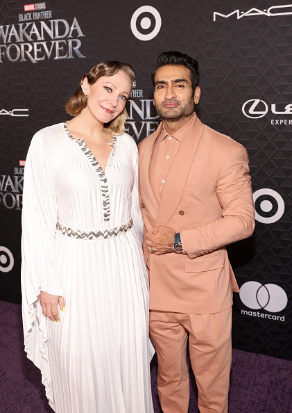 Photos: Rihanna, other stars shine on 'Black Panther: Wakanda Forever' red carpet