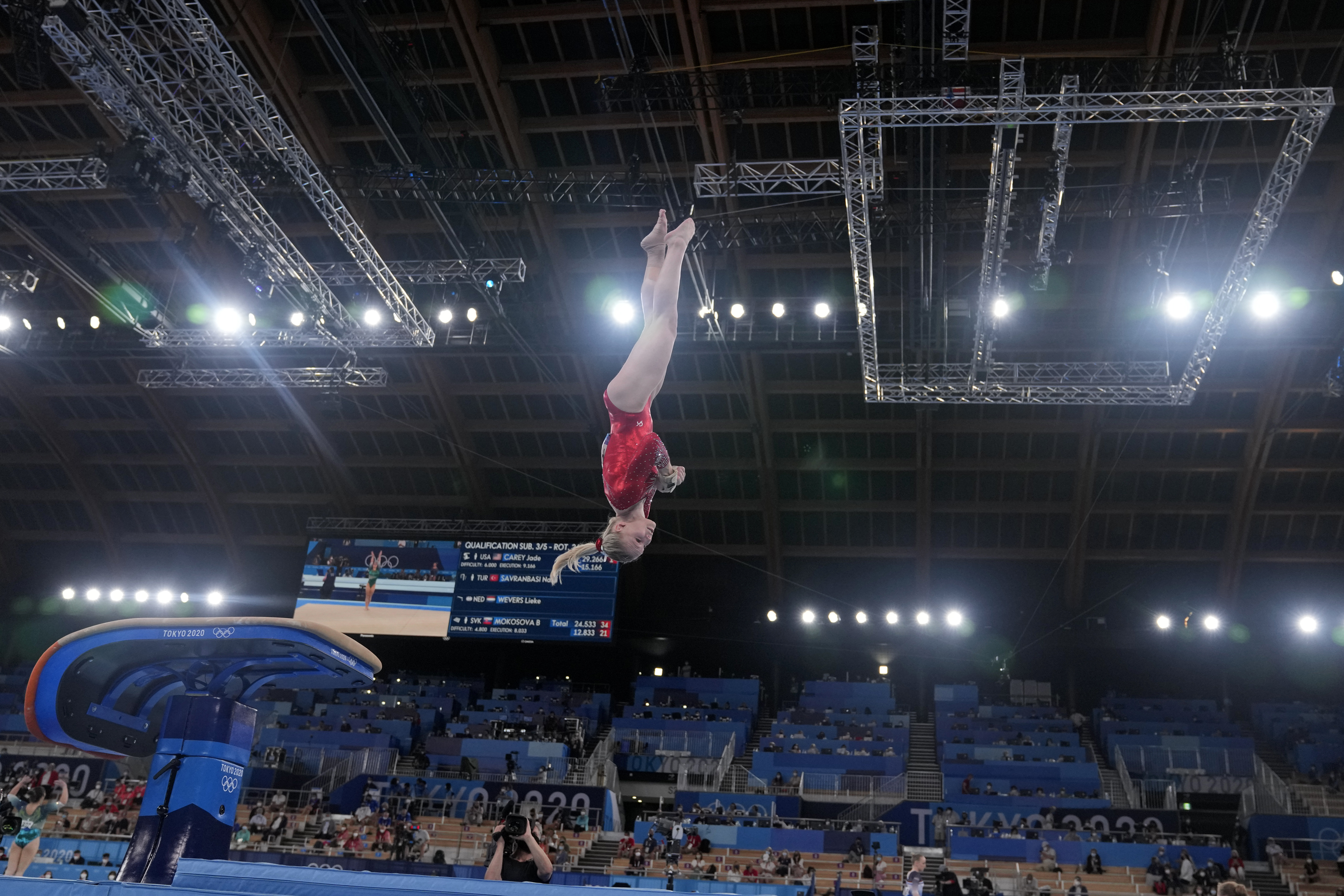Photos: Jade Carey to replace Simone Biles in Olympic gymnastics individual all-around