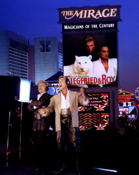 Siegfried & Roy through the years
