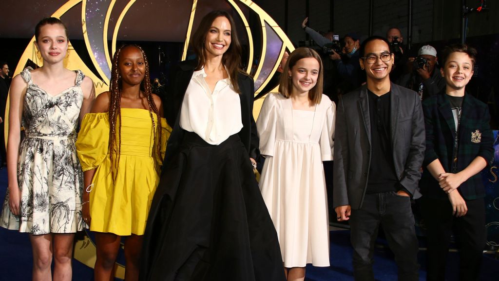 Photos: Angelina Jolie, 'Eternals' stars walk the red carpet at UK premiere
