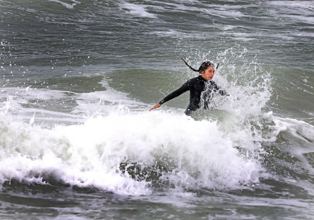 Tropical Storm Eta dumps blustery rain on west Florida, makes landfall near Cedar Key