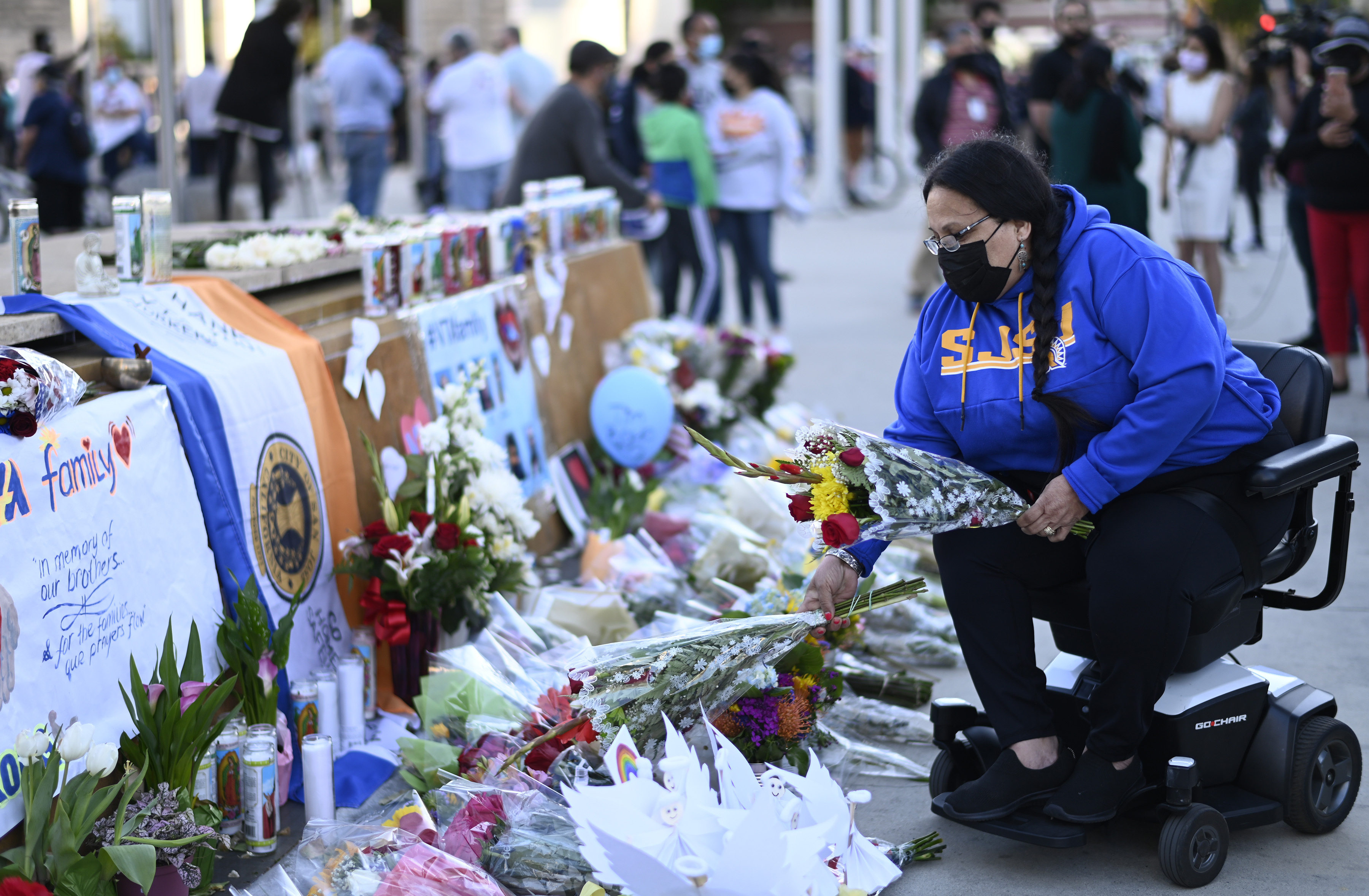 Photos: Community pays tribute to victims of deadly San Jose railyard shooting