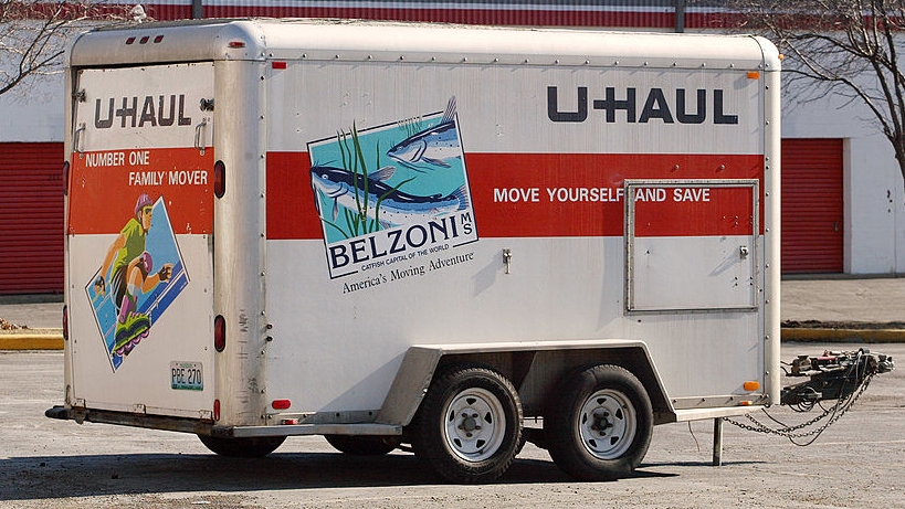 U-Haul trailer