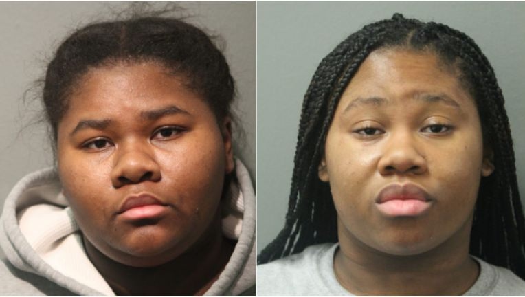 Jessica Hill and Jayla Hill