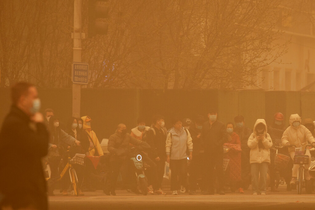 Worst sandstorm in a decade sweeps across China