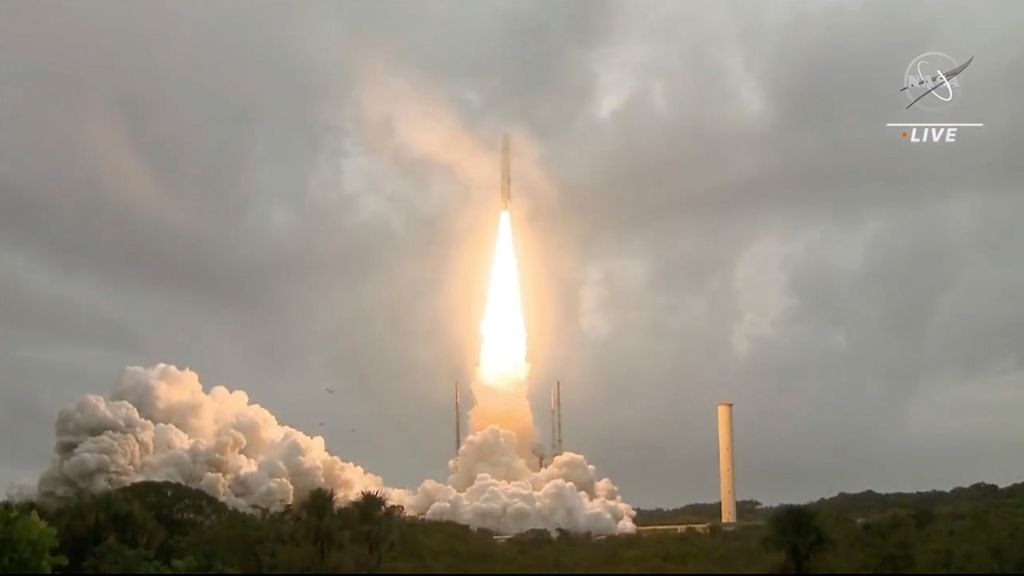 NASA launches James Webb Space Telescope