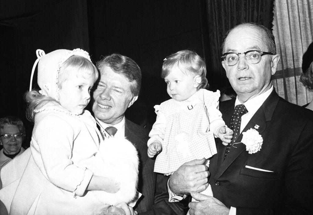 Jimmy Carter and his family