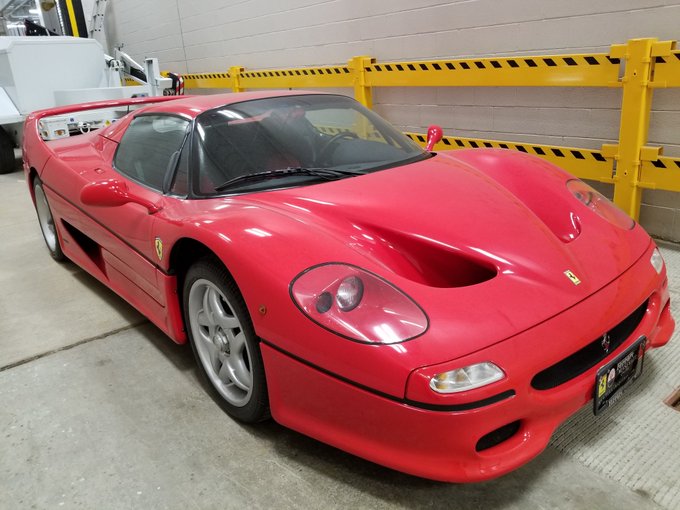 Stolen Ferrari recovered