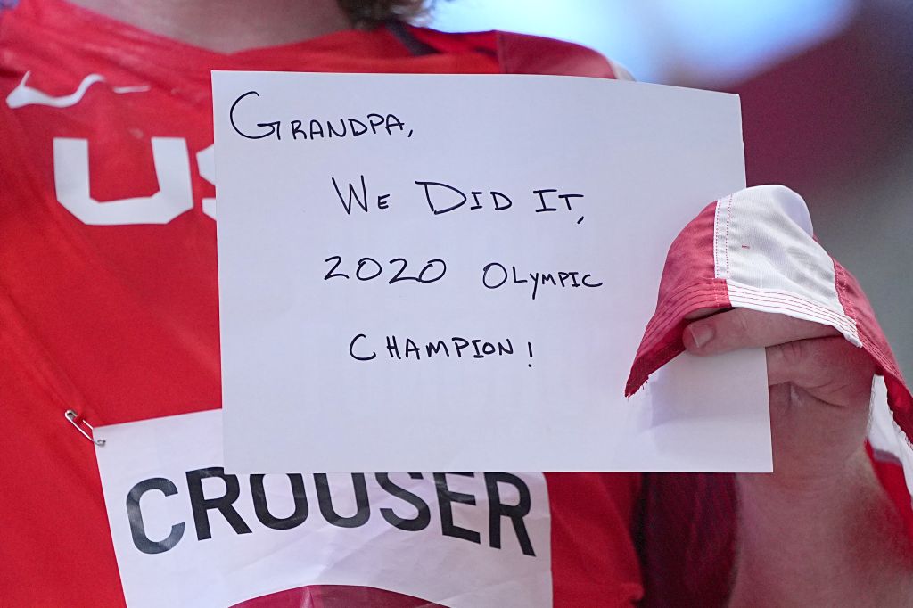 Photos: Ryan Crouser wins Olympic gold, sets record in shot put