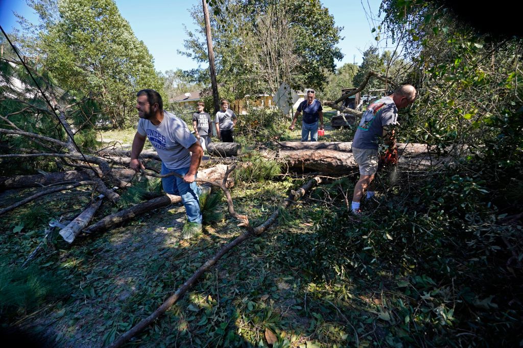 Photos: Zeta leaves trail of destruction across Southern states