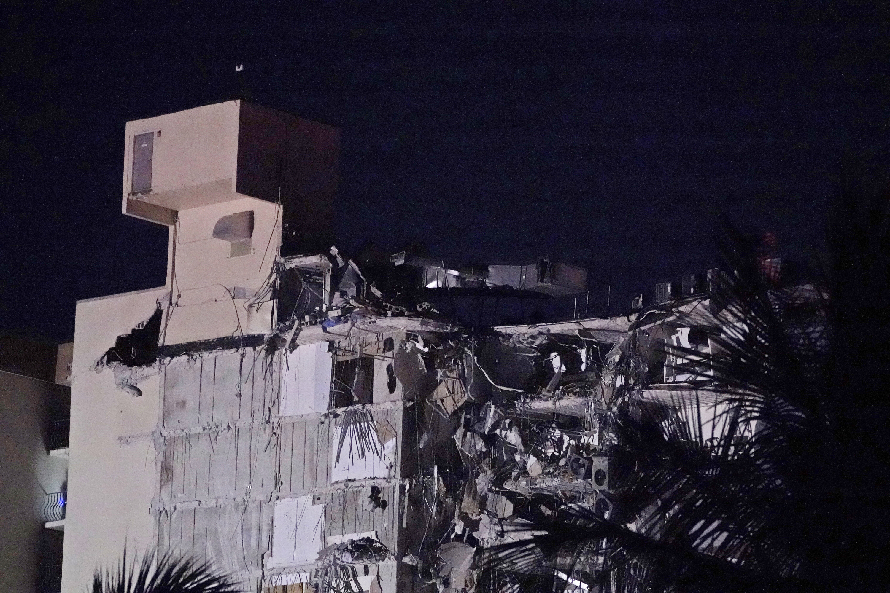 Photos: Condo building partially collapses in Surfside, Florida