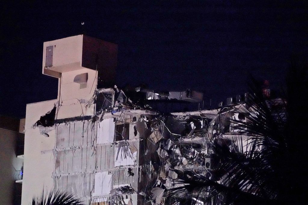 Photos: Condo building partially collapses in Surfside, Florida