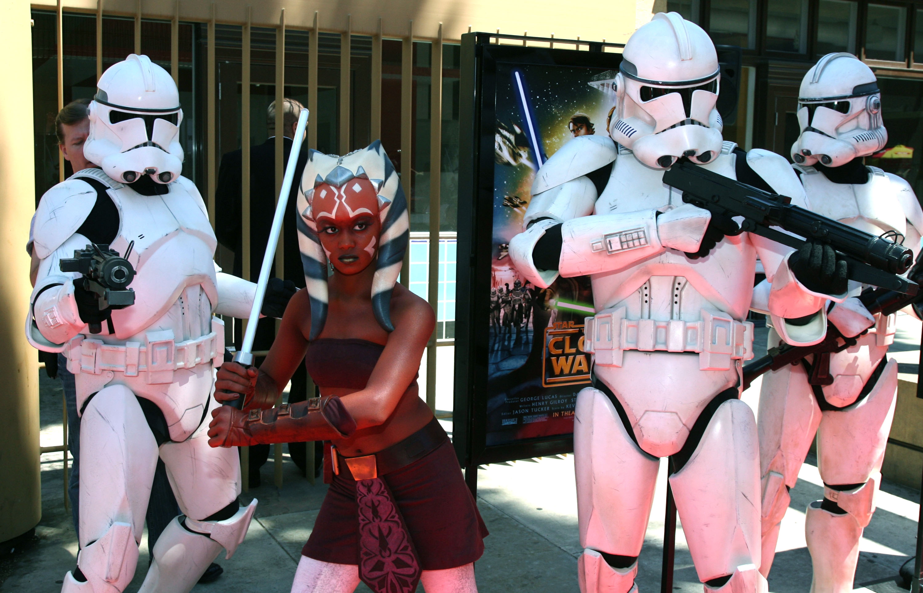 Premiere Of Warner Bros. "Star Wars: The Clone Wars" - Arrivals