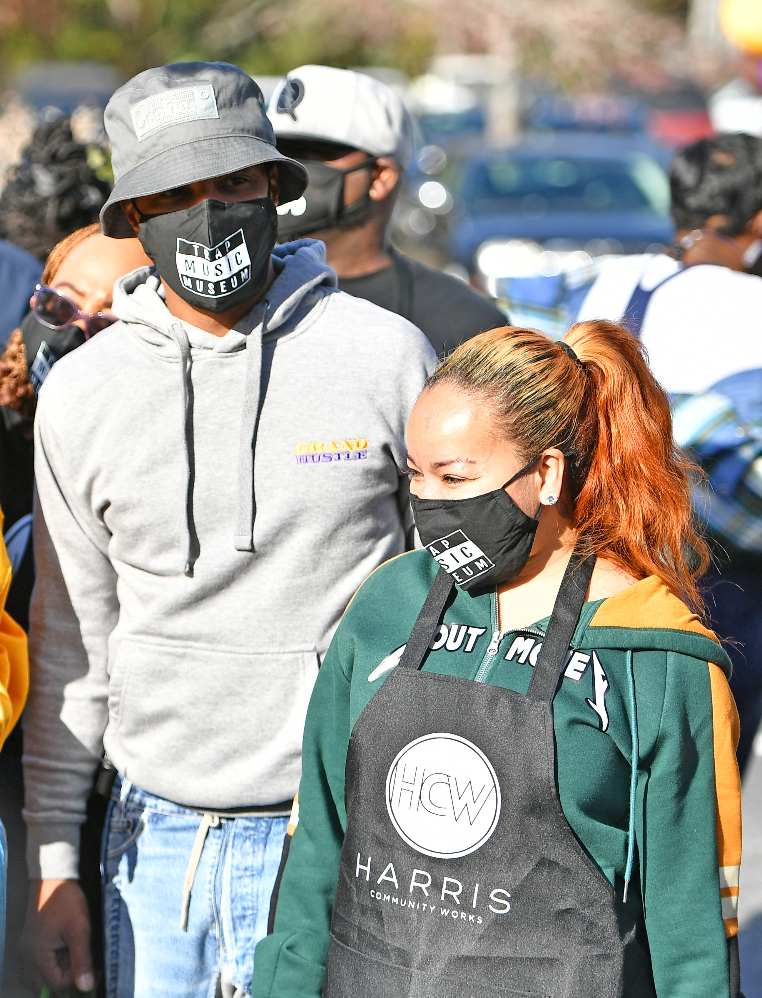 Rapper T.I. gives 1,000 Thanksgiving turkeys to families in need at Atlanta event