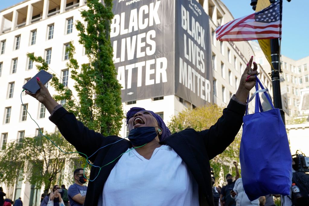 Photos: Nation reacts to Derek Chauvin guilty verdict in George Floyd's death