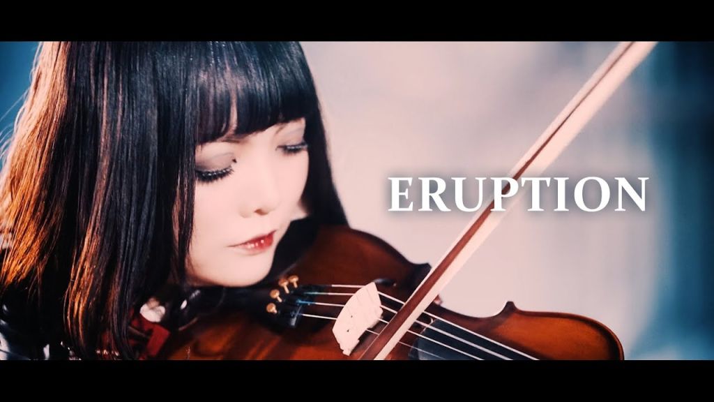 Jill, violinist of Unlucky Morpheus, stunning version of "Eruption"