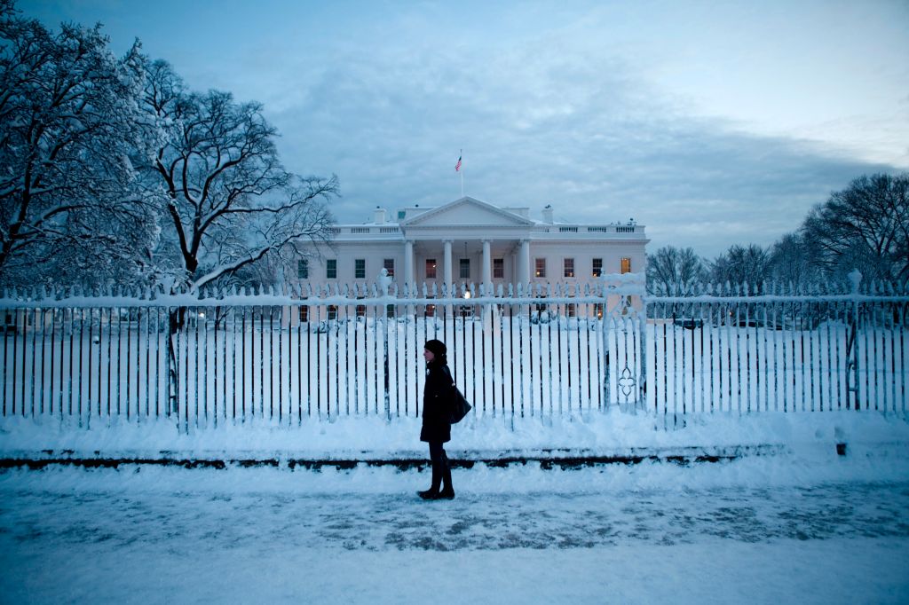 Second Major Snowstorm Of The Season Hits Washington DC