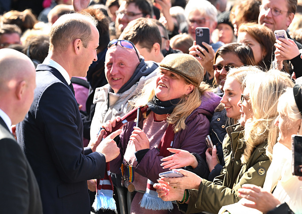 King Charles III, Prince William surprise mourners