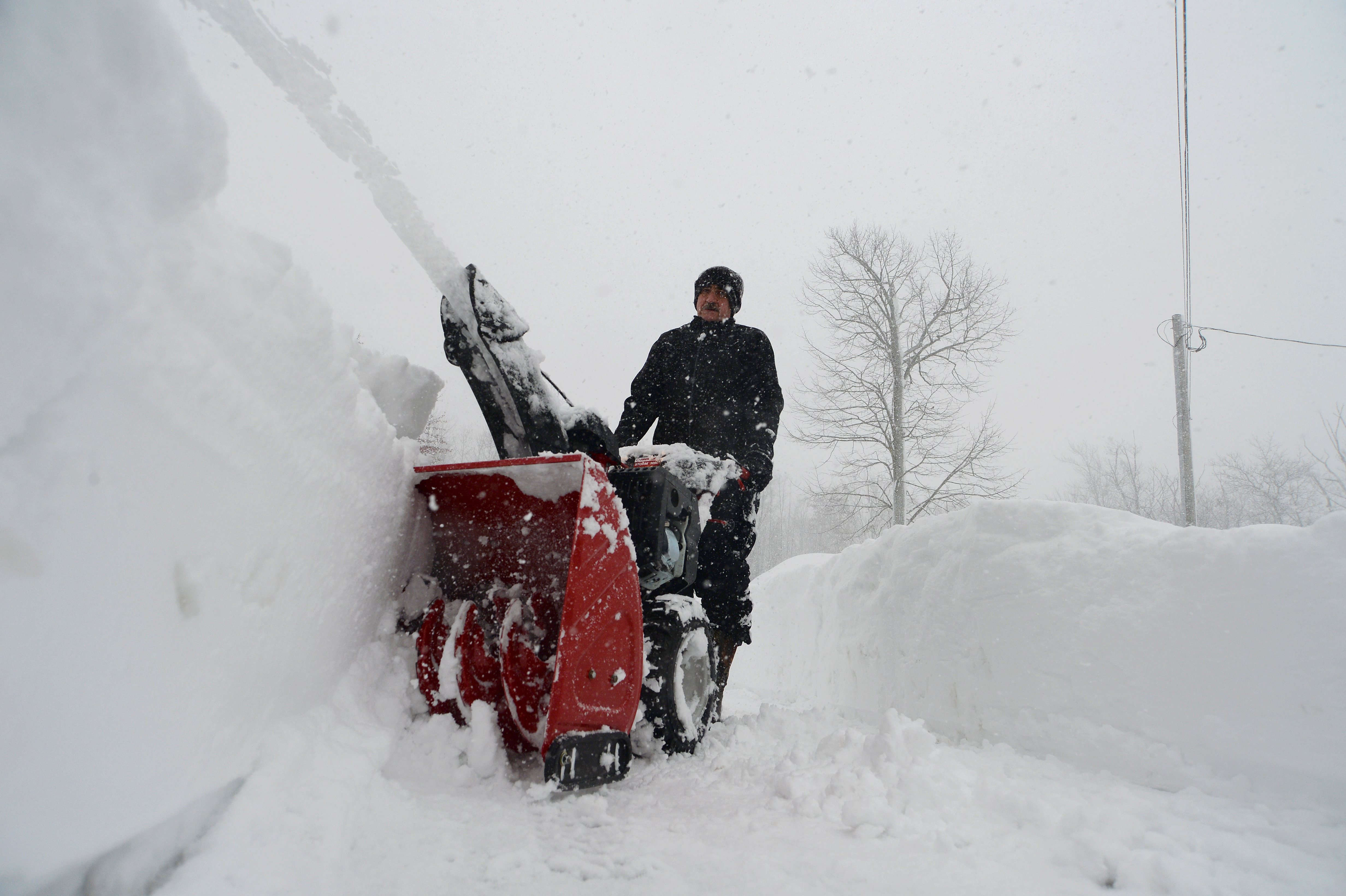 Intense Winter Storm Brings Multiple Feet Of Lake Effect Snow To Buffalo Area