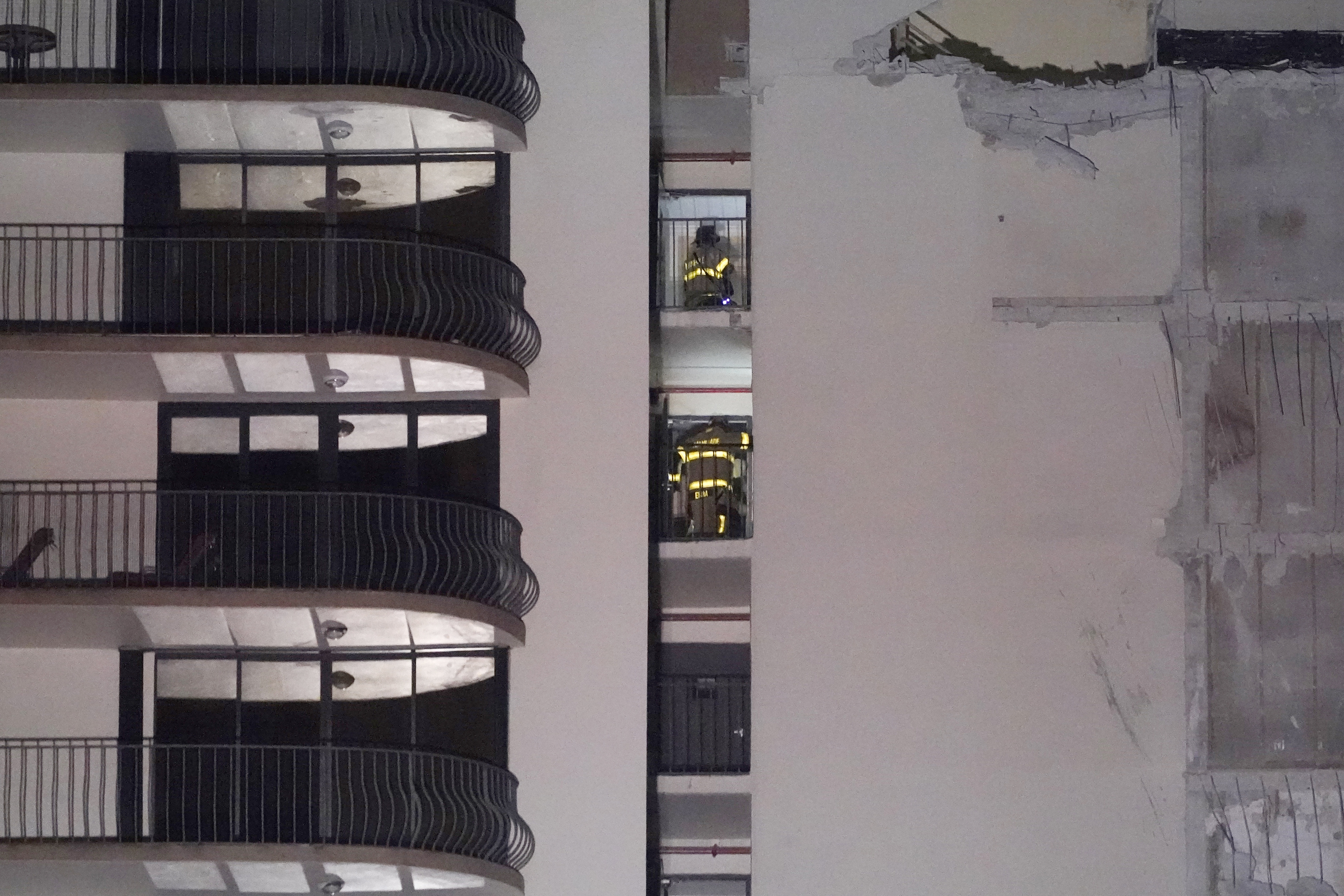 Photos: Condo building partially collapses in Surfside, Florida