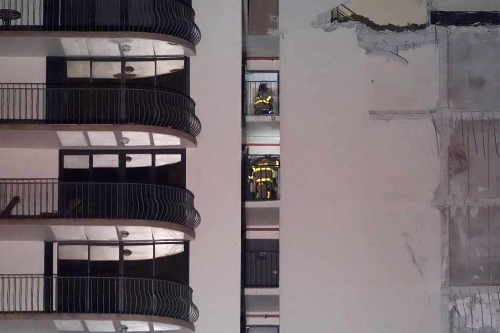 Photos: Condo building partially collapses in Surfside, Florida