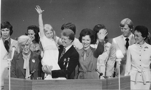 Jimmy Carter and his family