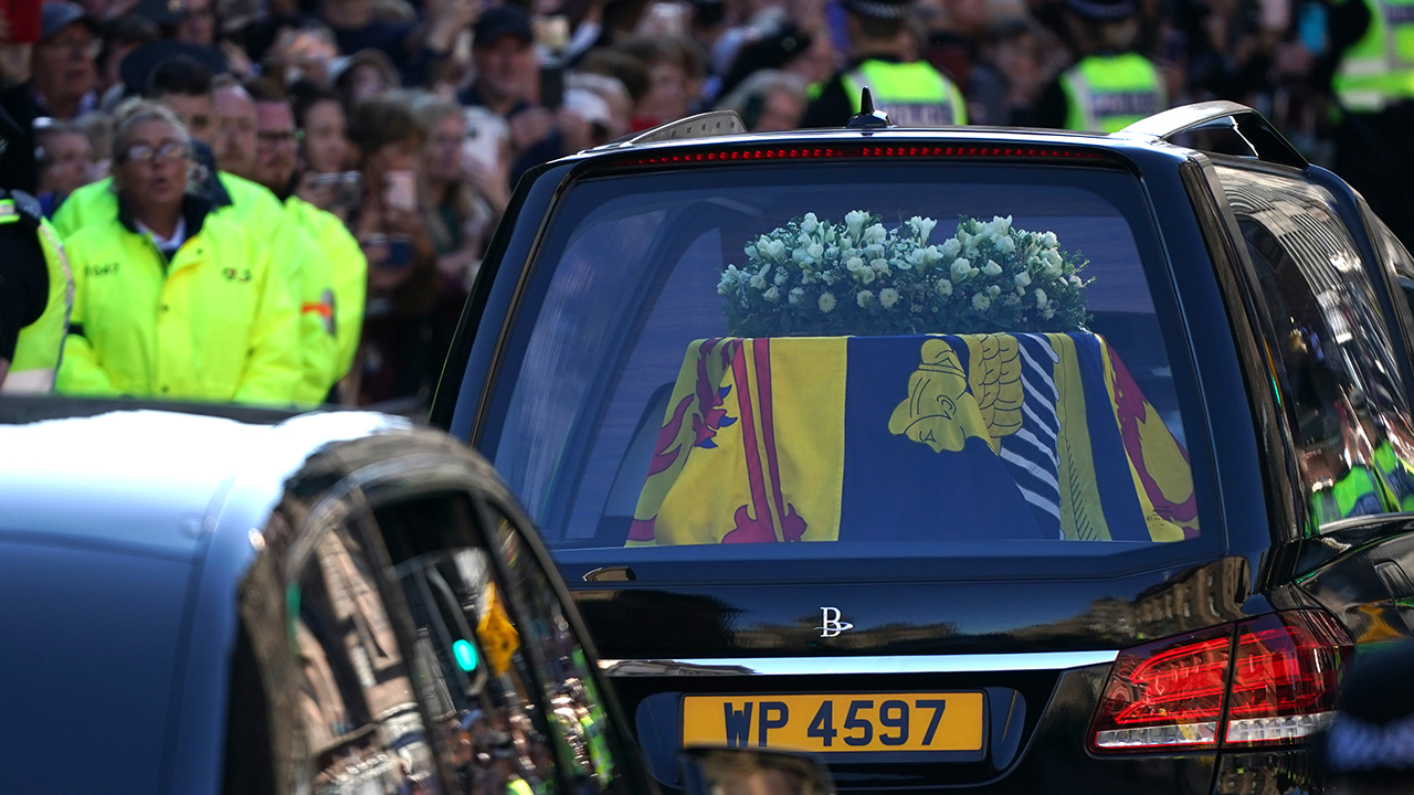 Queen Elizabeth II's coffin leaves Scotland for London