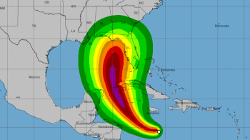 Tropical storm Ian forms over in the Caribbean