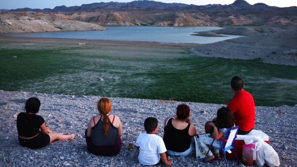 Photos: Lake Mead inches closer to 'dead pool' water levels