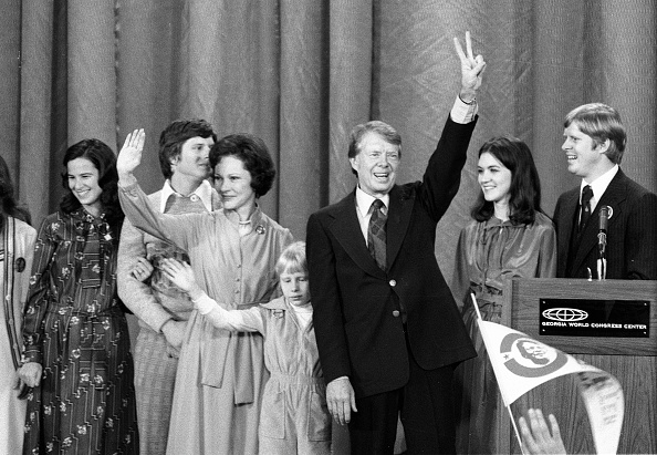 Jimmy Carter and his family