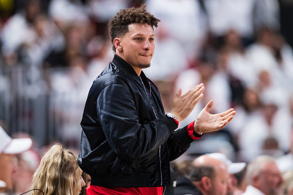 Patrick and Brittany Mahomes