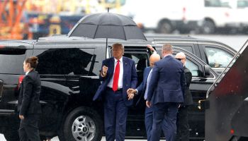Former President Trump Attends Arraignment In Washington, D.C. Federal Court After His Indictment