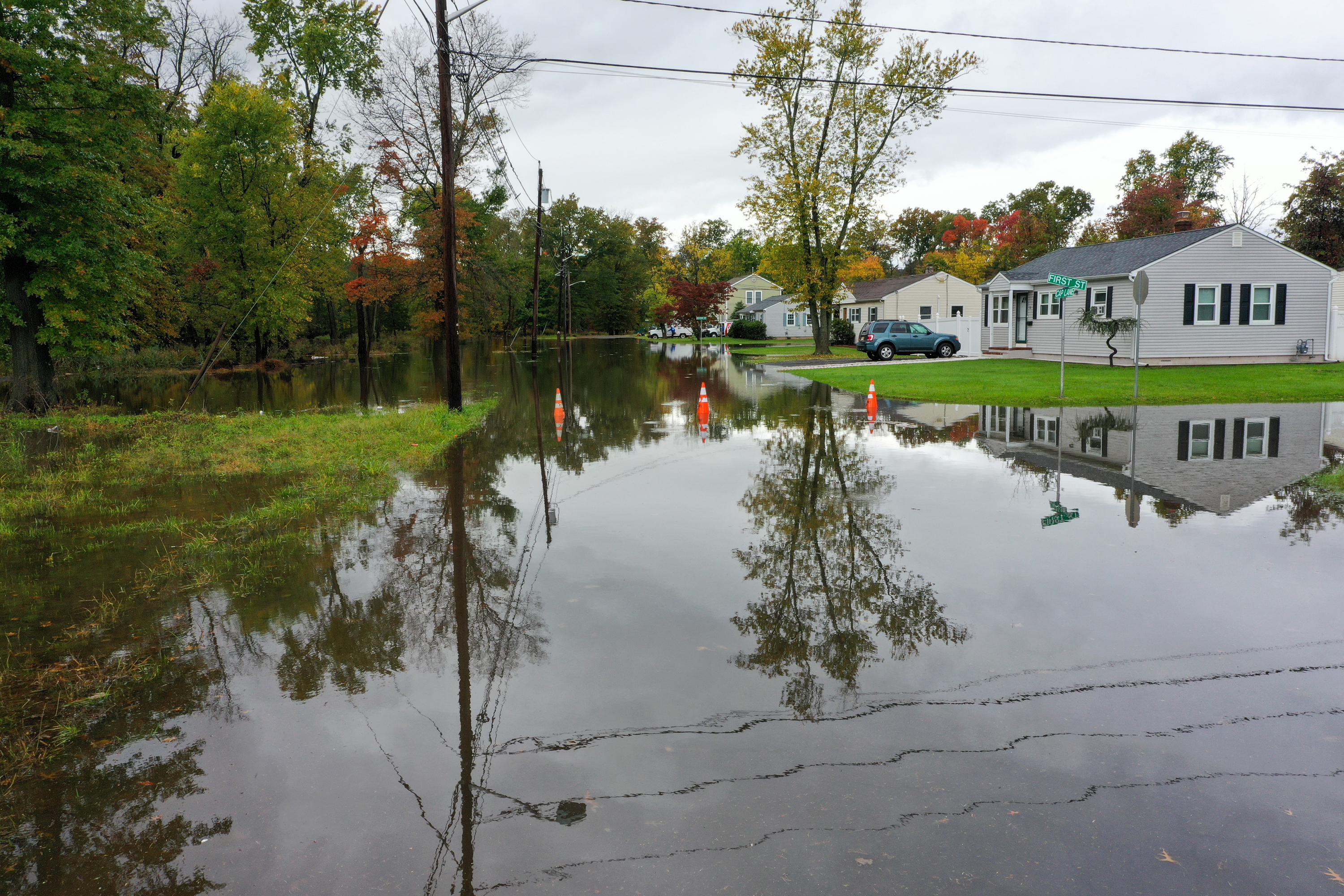 Photos: New England surveys damage in Nor'easter's aftermath