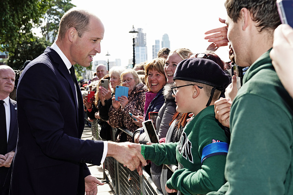 King Charles III, Prince William surprise mourners