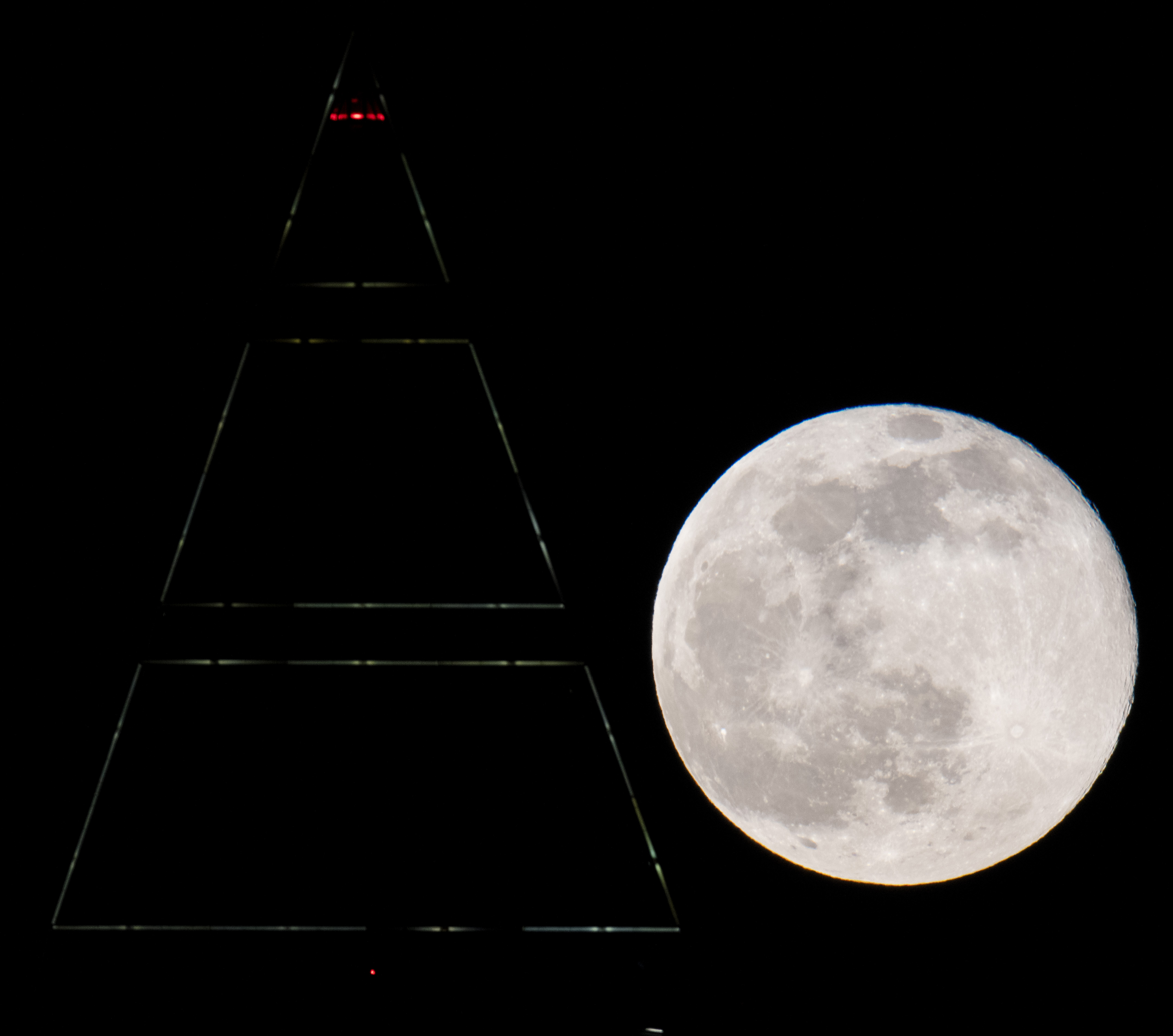 Photos: February 2021 Snow Moon brightens the night sky