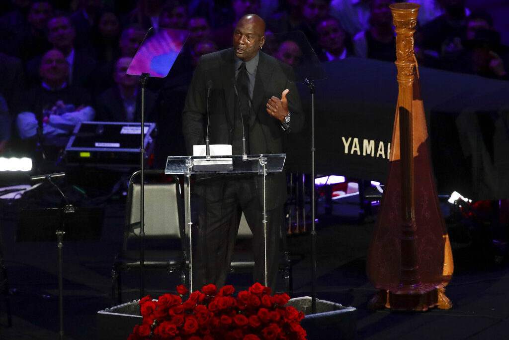 Photos: Remembering Kobe and Gianna Bryant at Staples Center memorial ceremony