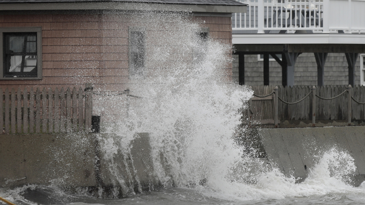 Photos: Nor'easter brings heavy rain, strong winds to New England